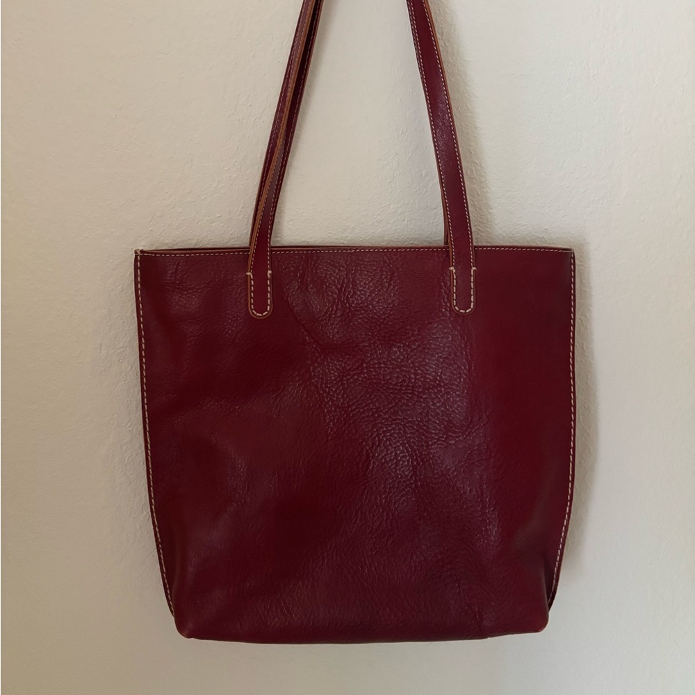 Ellington Red Leather Interior Bag - Picture 4 of 6